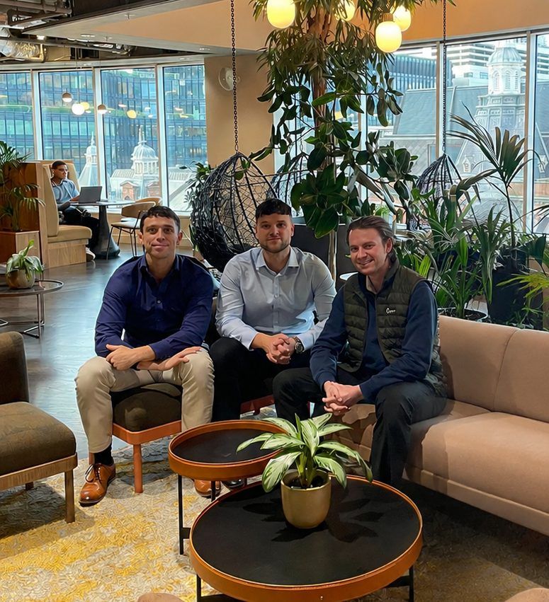 Paragon Alpha recruiters at the Liverpool Street office